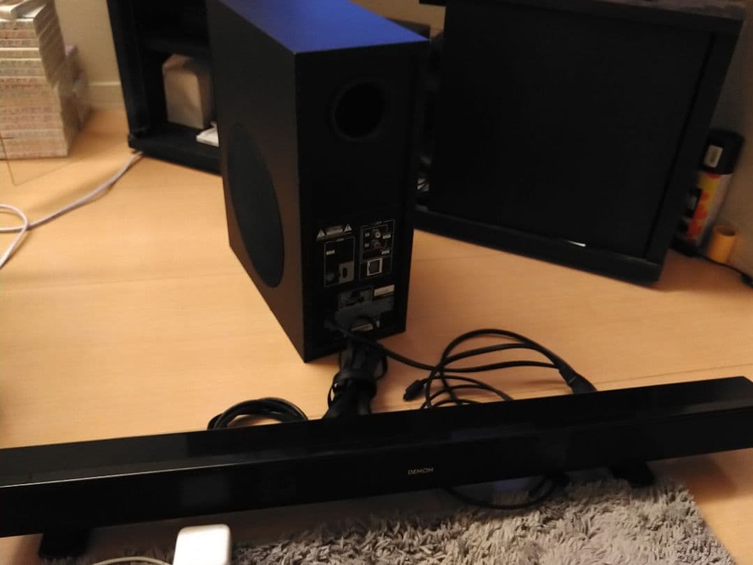 DENONスピーカー ウーハー アンプ