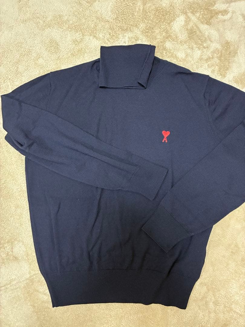 美品 ami paris アミパリス ニット サイズ L