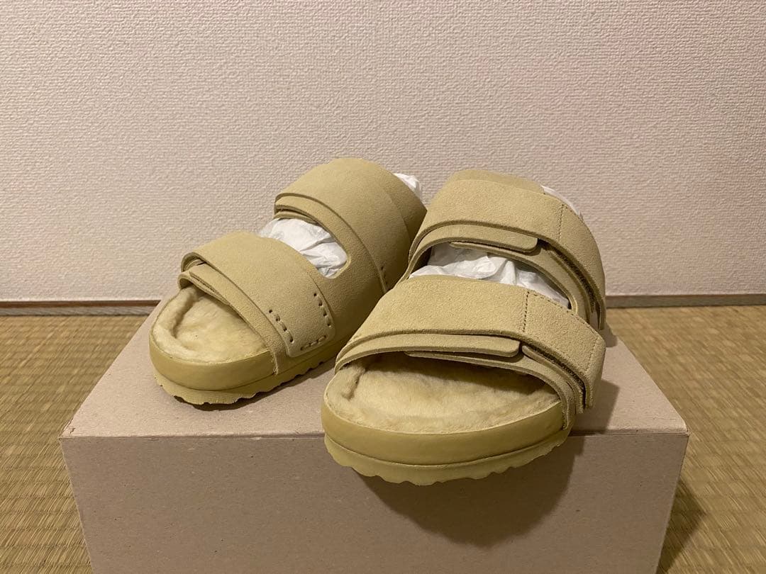 靴 TEKLA BIRKEN STOCK UJI beige 42