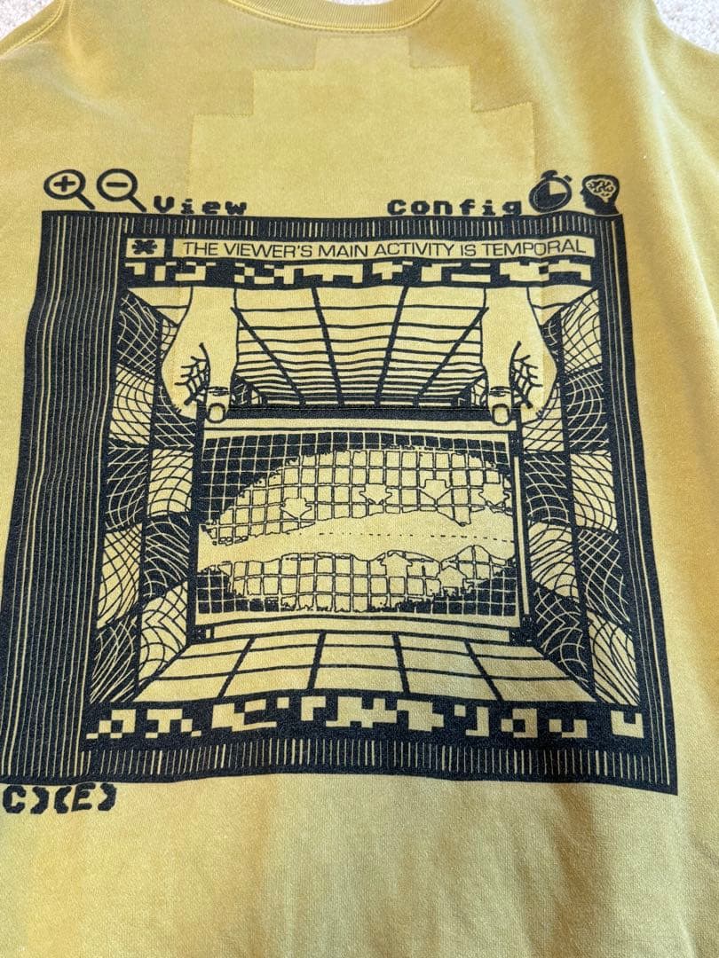 C.E シーイー スウェット　黄色　Lさいず