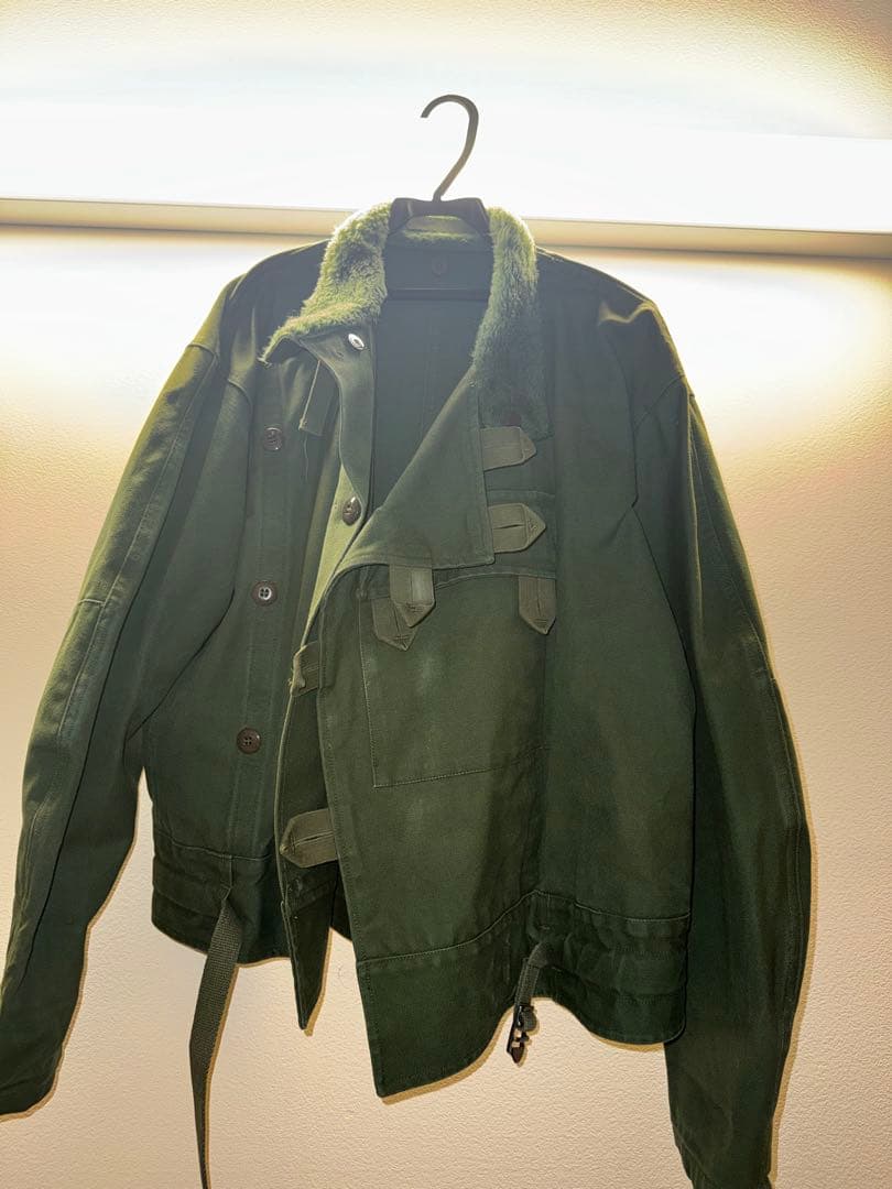 実物　スウェーデン軍　モーターサイクルジャケット　C52
