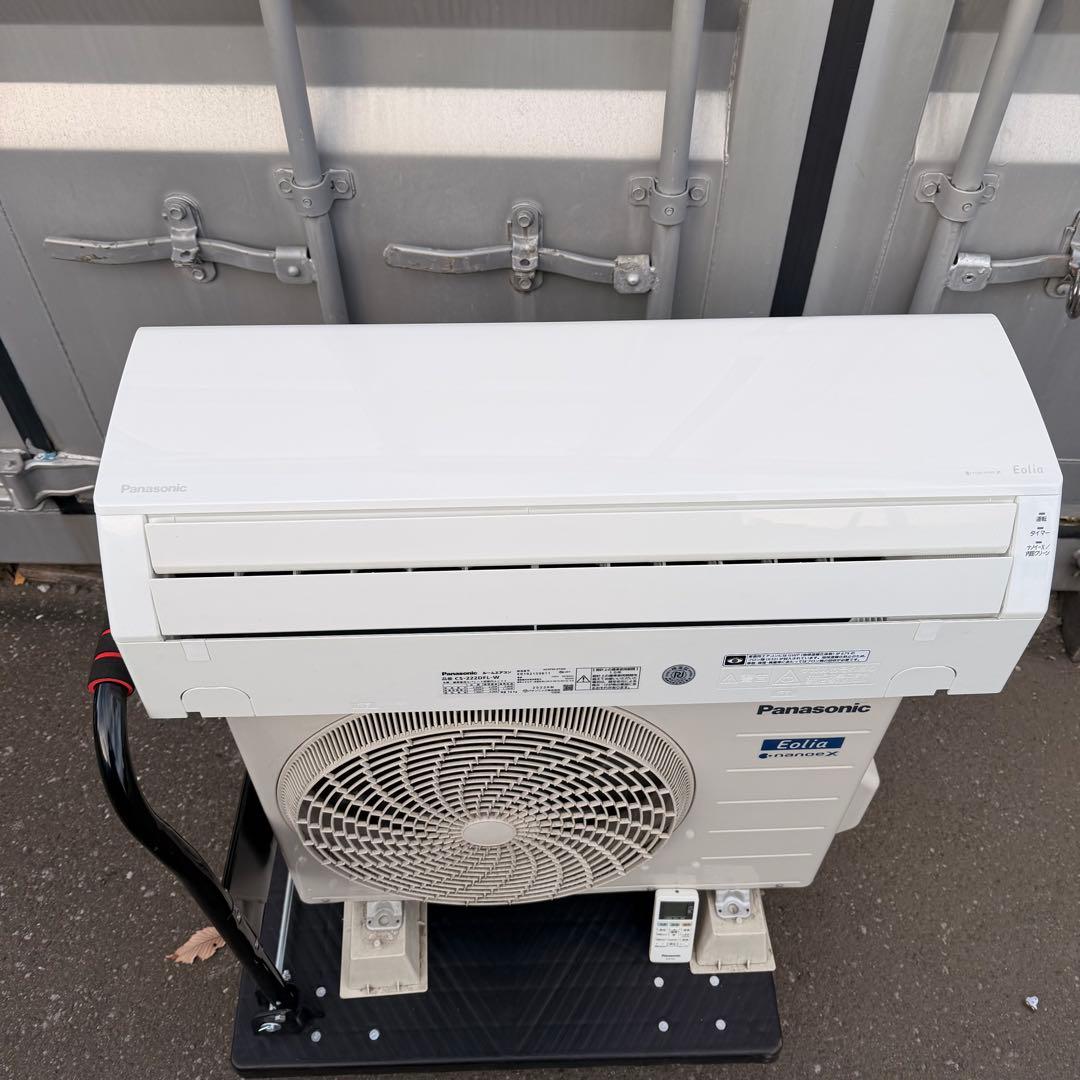 Panasonic CS-222DFL-W エアコン本体　動作確認済み