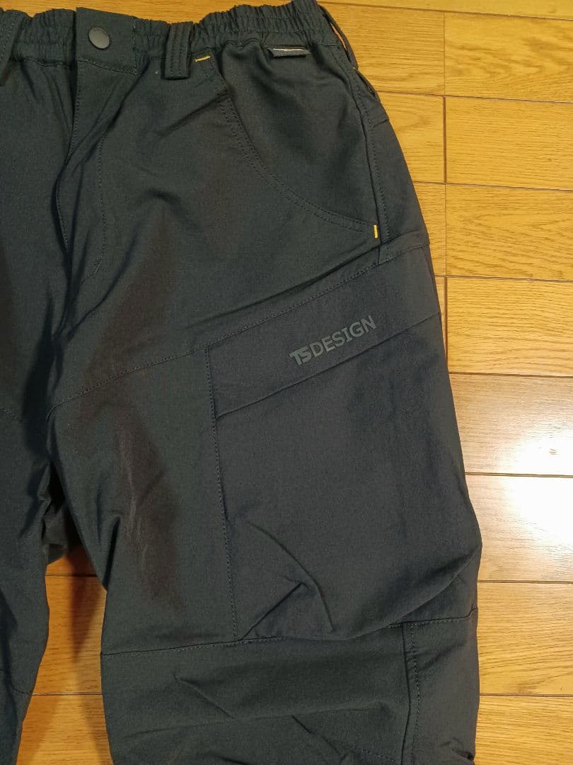 まー３点TS DESIGN 　作業着パンツ　S　美品