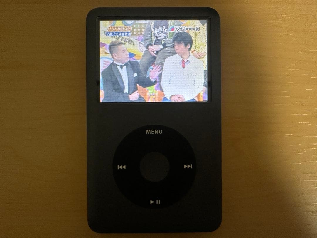 第6.5世代Apple iPod Classic160GB ブラック