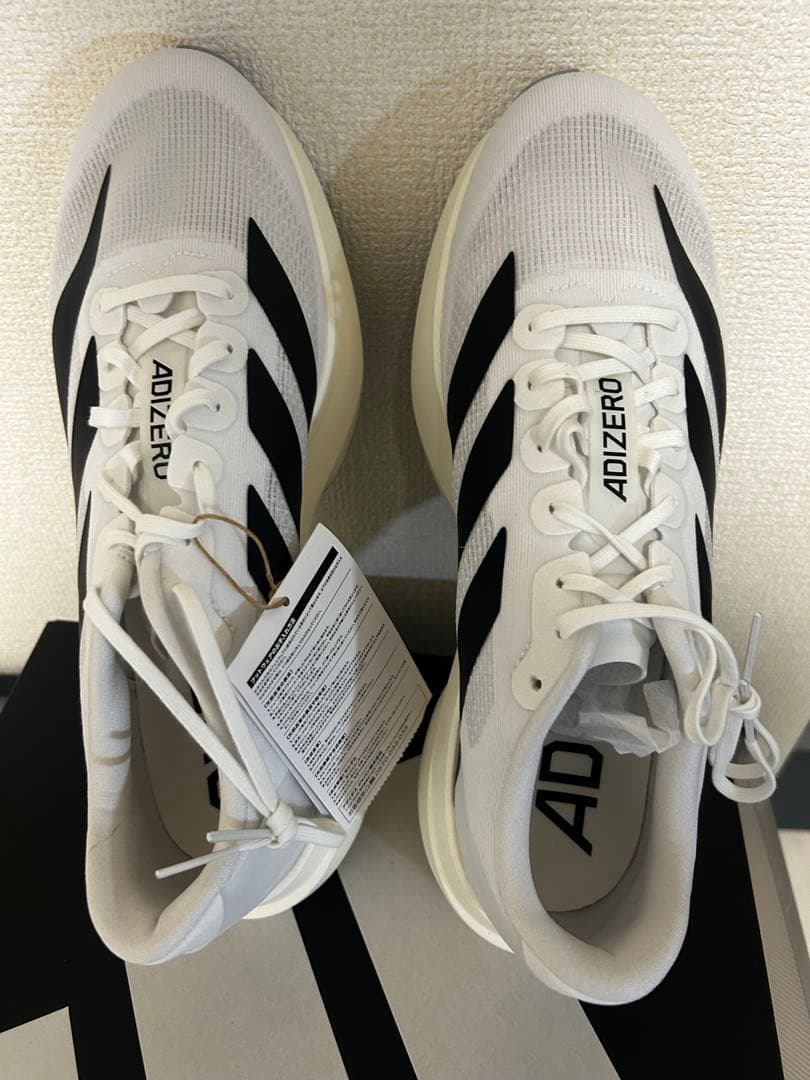 ADIZERO EVOSL ランニングシューズ ホワイト/ブラック