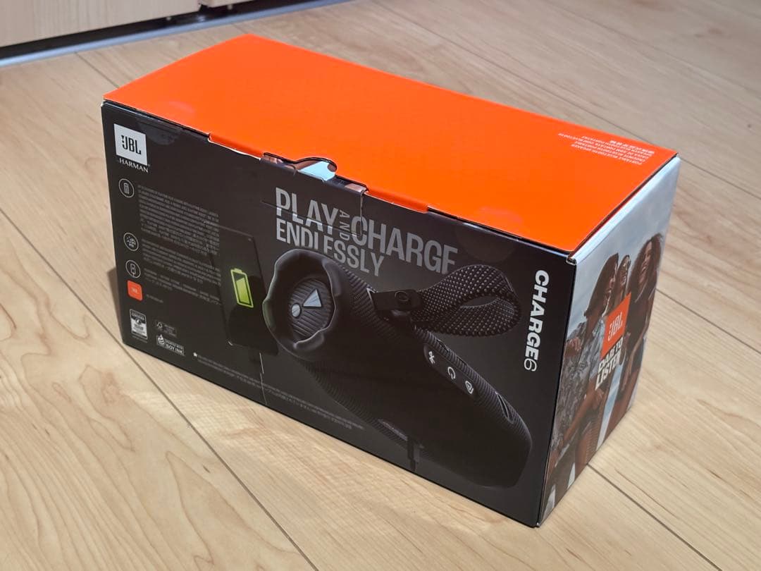 JBL Charge6 ワイヤレススピーカー ブラック 最新 美品
