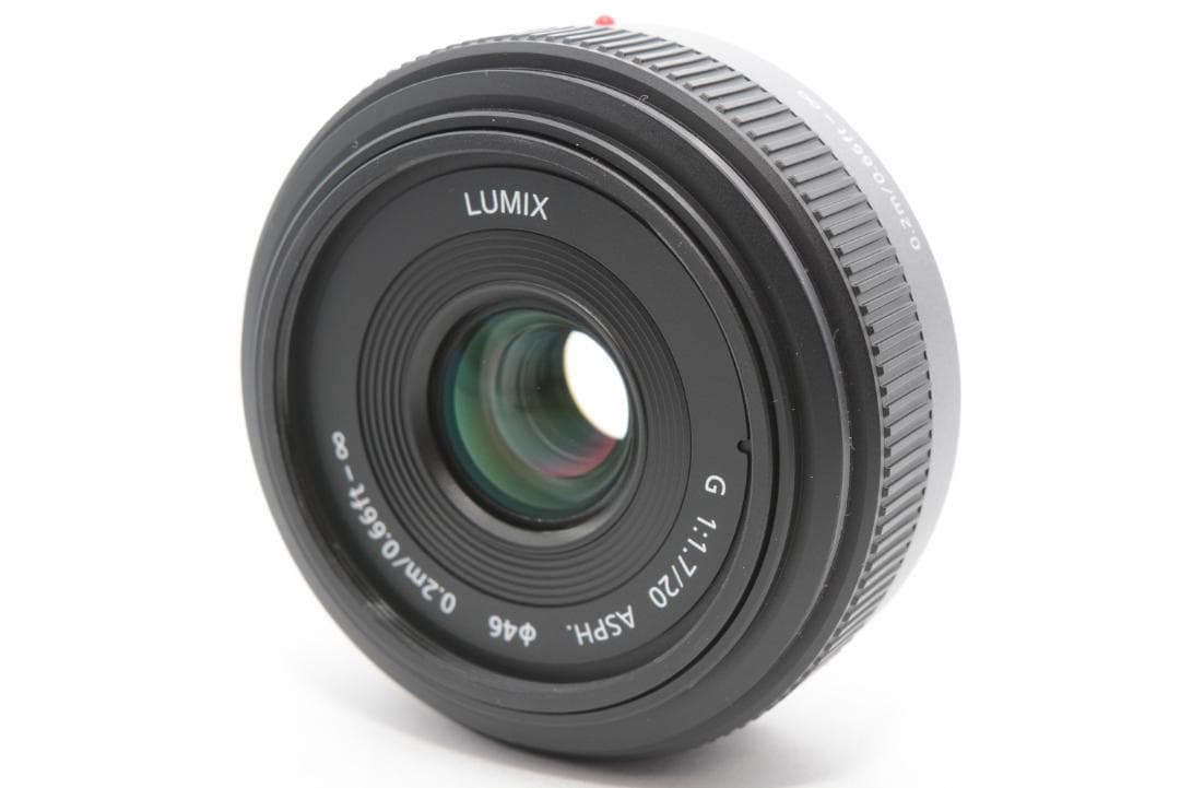レンズ(単焦点) Panasonic LUMIX G 20mm F1.7 ASPH. H-H020