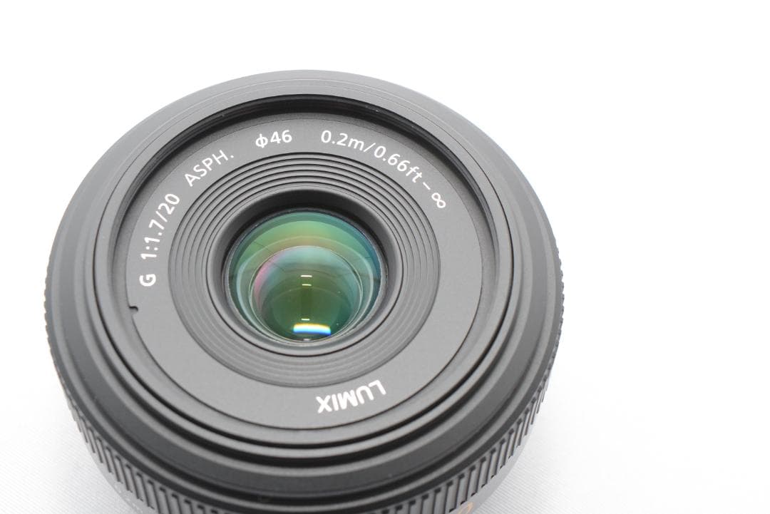 レンズ(単焦点) Panasonic LUMIX G 20mm F1.7 ASPH. H-H020