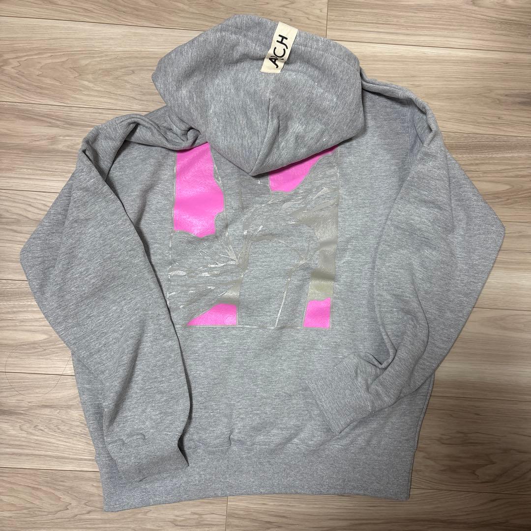 A-PLANTS ARCH グラフィックプリント パーカー グレー