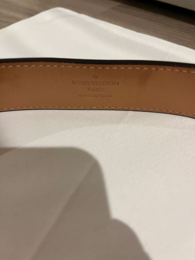 Louis Vuitton ベルト　ヴェルニ　アマラント