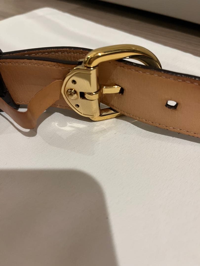 Louis Vuitton ベルト　ヴェルニ　アマラント