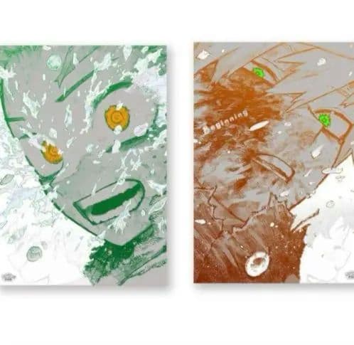 堀越耕平　ヒロアカ展　僕のヒーローアカデミア 原画展beginning ポスター