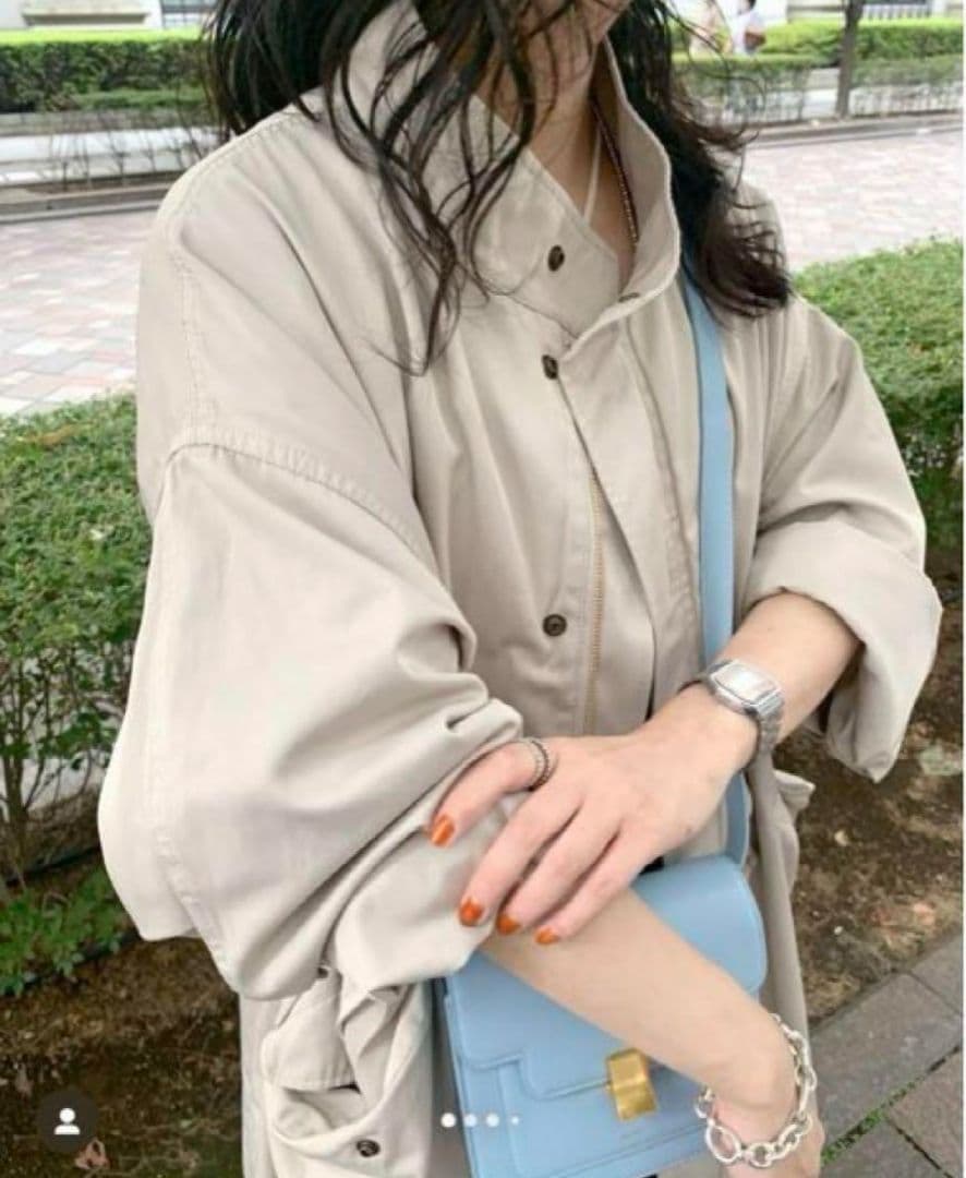 【極美品】シーナリー SHENERY C/Tツイル モッズコート 2way 春