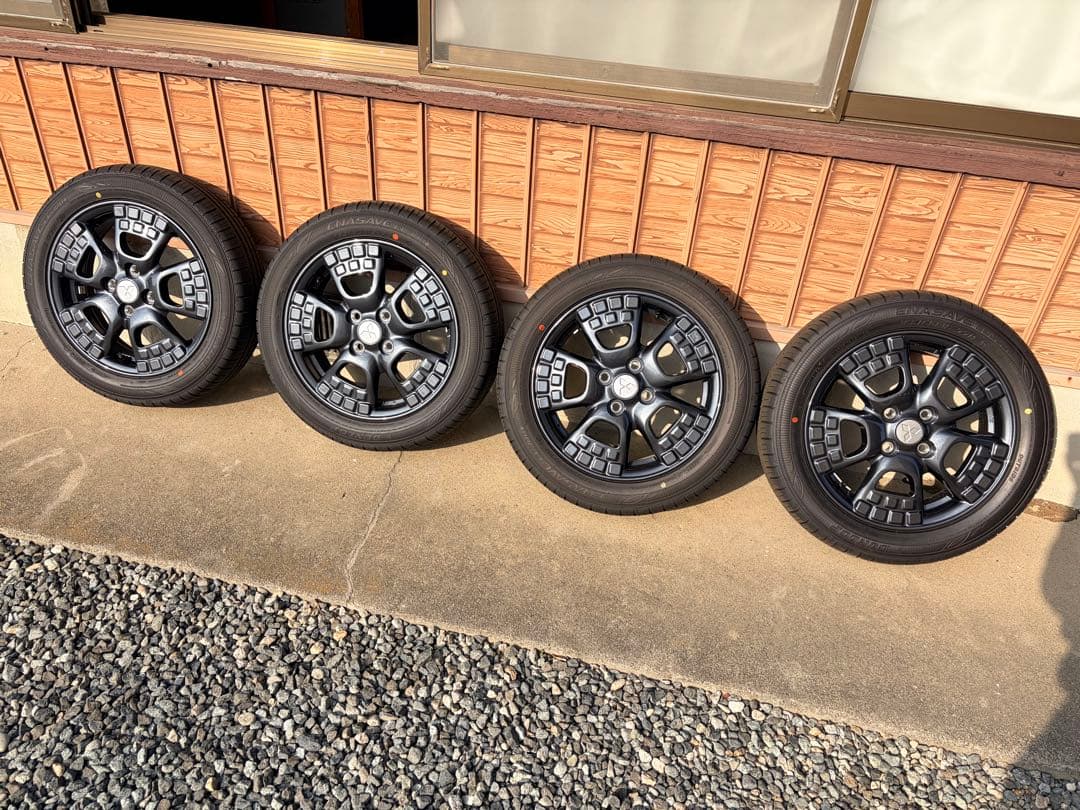 三菱新型デリカミニ純正4WD新車外し4本セット165/60R15