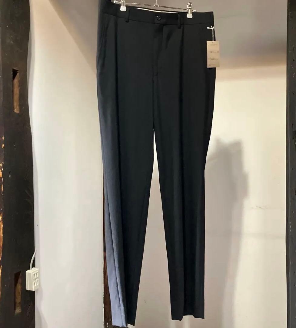 試着のみ　24SS コムデギャルソンオムプリュス スリムテーパードパンツ 黒 L