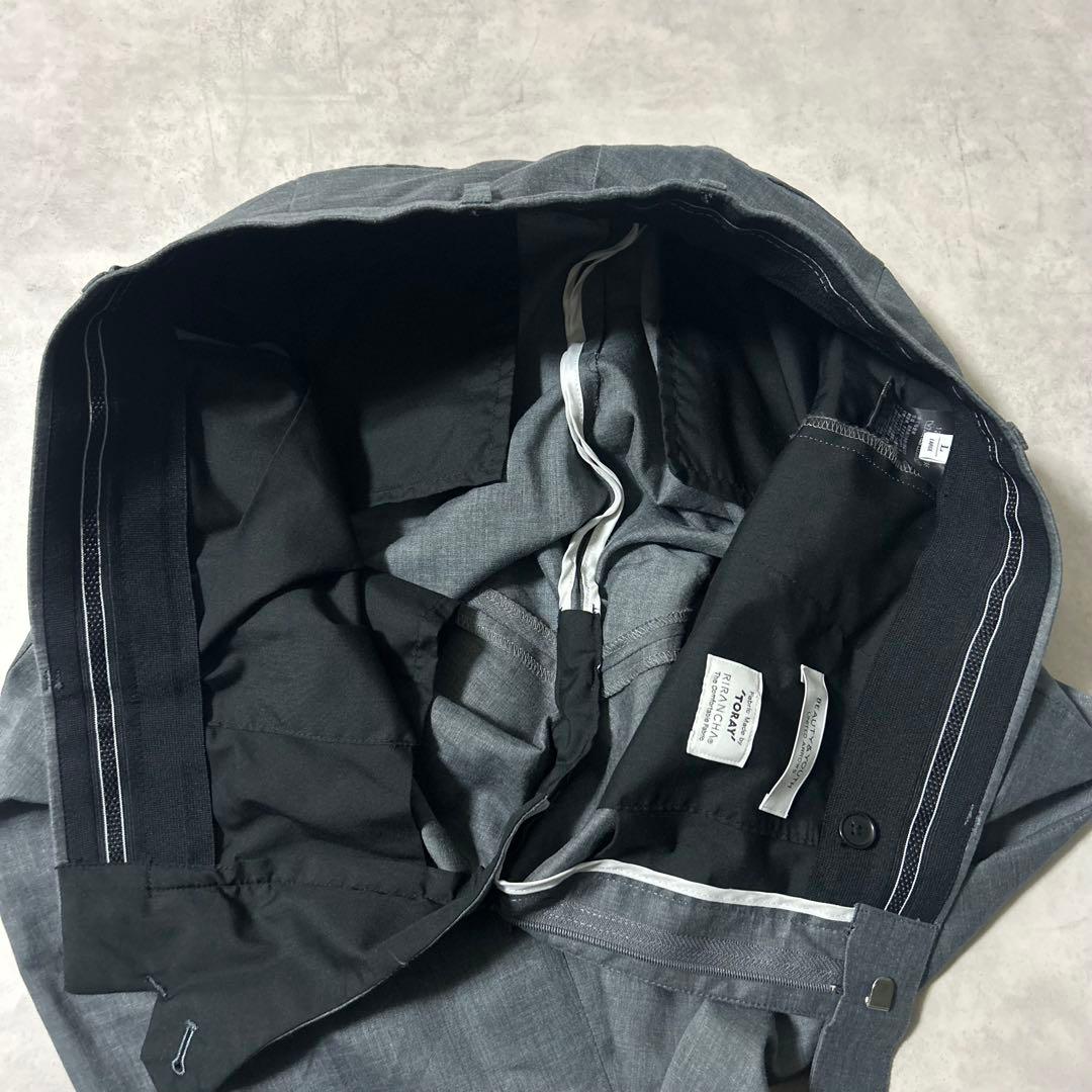 ビューティーアンドユース イージースーツ　セットアップ 洗える リネン混 トーレ