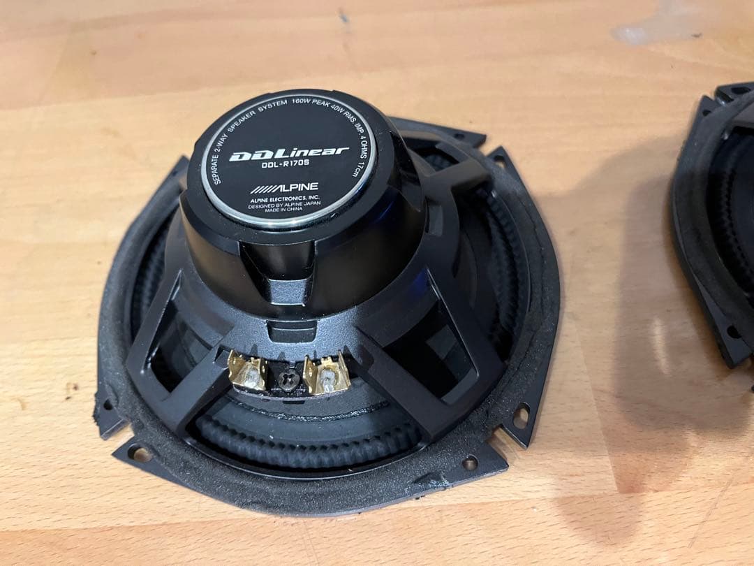ALPINE アルパイン　DDL-R170S スピーカー　ツイーター 『 2 』