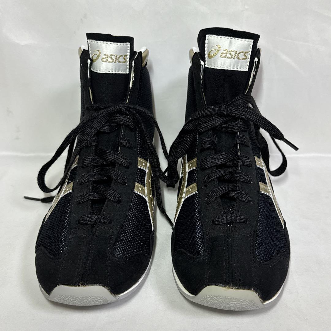 未使用級　アシックス　ボクシングシューズ　トレーニングシューズ　24.5