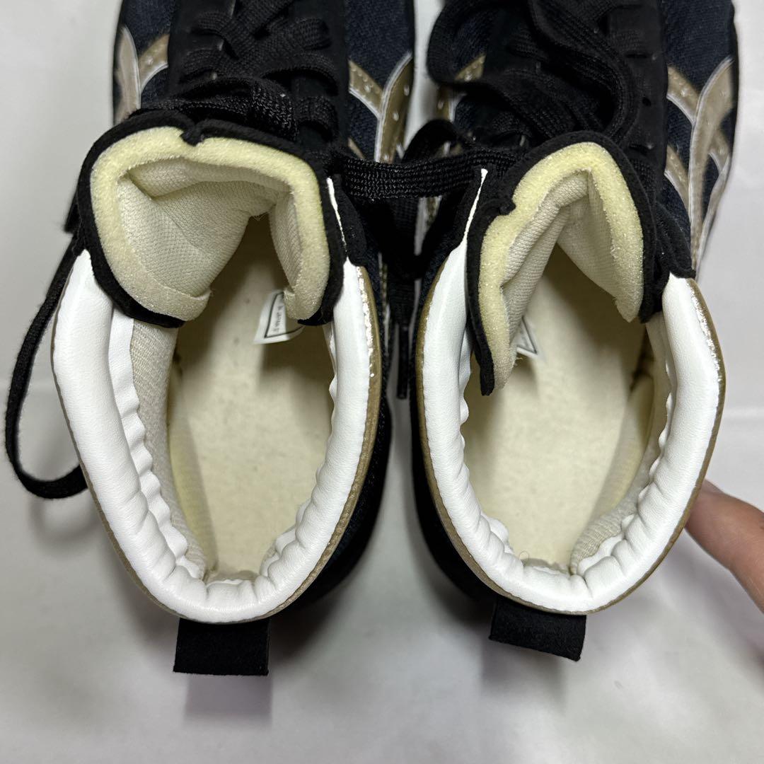 未使用級　アシックス　ボクシングシューズ　トレーニングシューズ　24.5