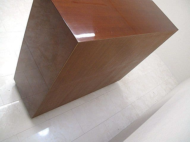 IDC大塚家具 シカモアメープル材チェスト 　W135cm　ローチェスト