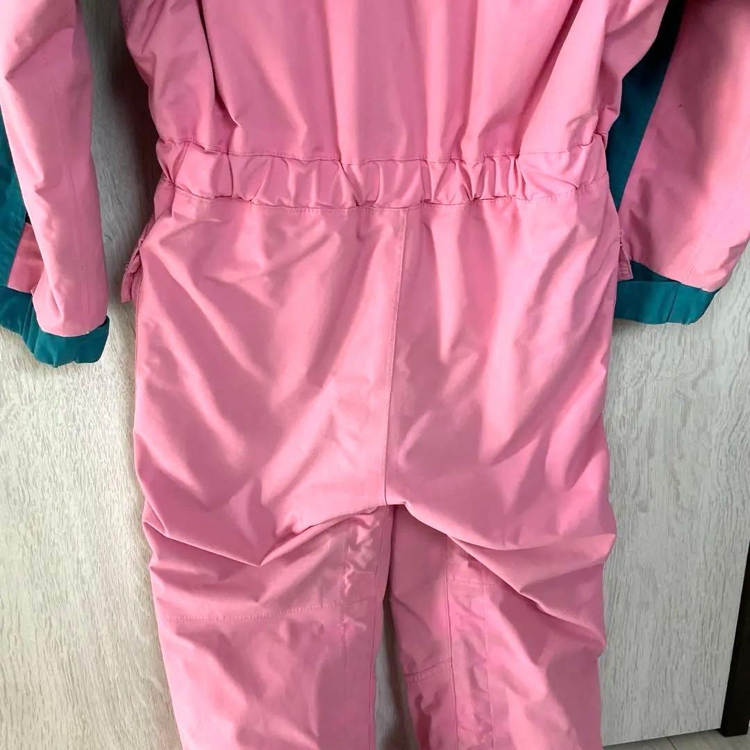 THE NORTH FACE 子ども用スキーウェア ピンク/ターコイズ