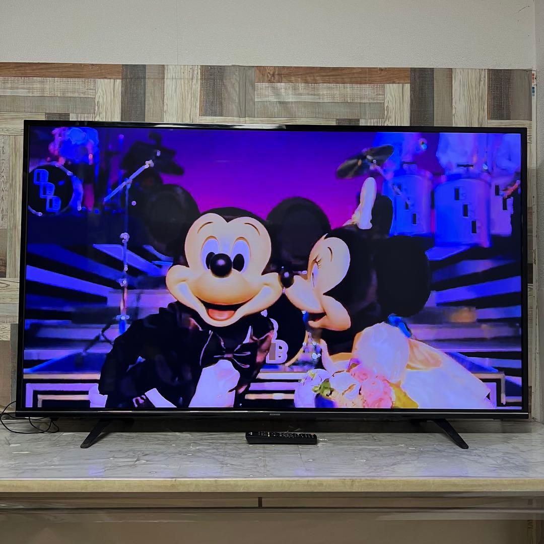 全国送料込❣️アイリスオーヤマ65V4k液晶テレビ東芝製LSIは画面操作見やすい