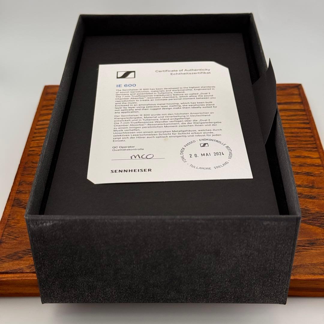 Sennheiser IE 600 ハイエンド有線イヤホン 付属品完備 2024
