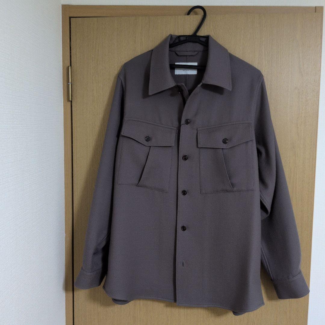 TOMORROWLAND　ウールシャツジャケット　24AW　サイズM