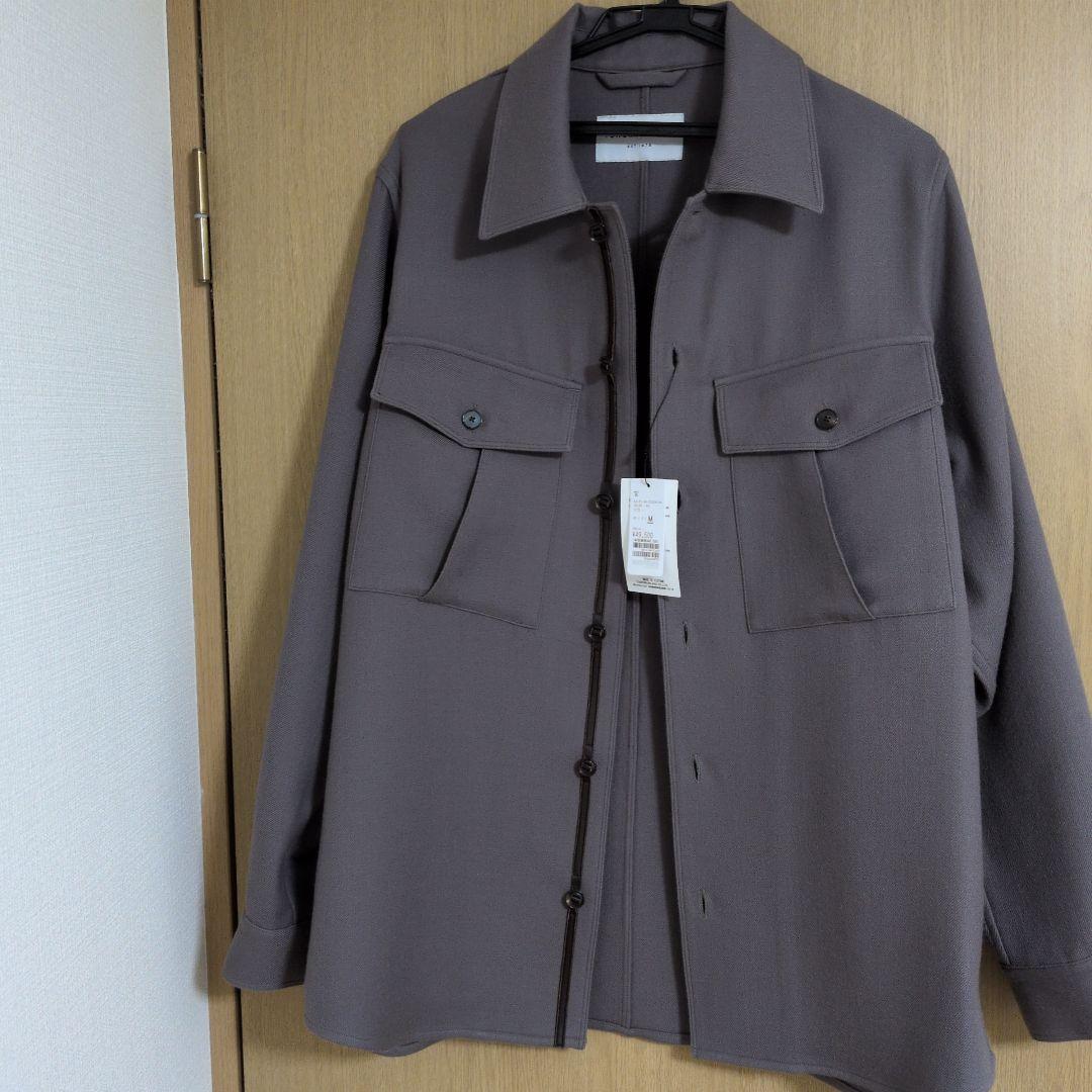 TOMORROWLAND　ウールシャツジャケット　24AW　サイズM