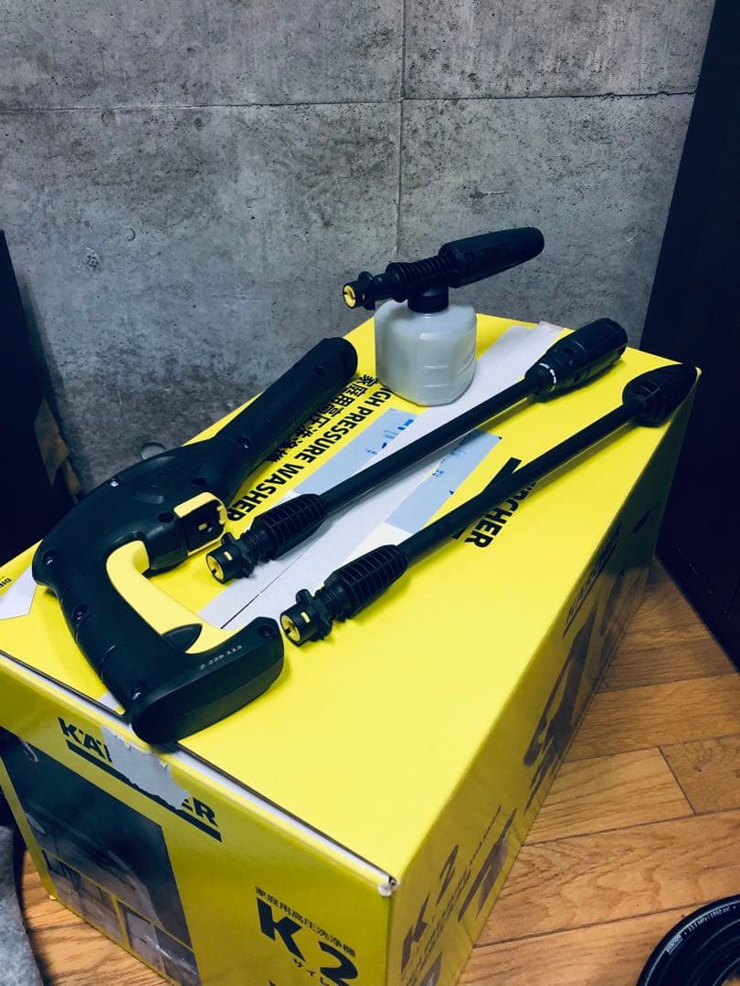 【KARCHER】K2サイレント 高圧洗浄機　3M水道ホースセット