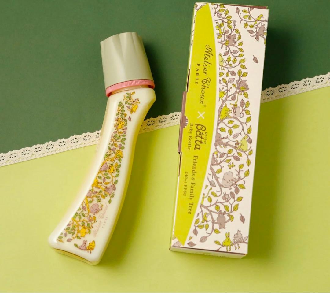 ⭐︎⭐︎りんごちゃん⭐︎⭐︎アトリエシュー ✖️ Bettaおくるみ,哺乳瓶セット