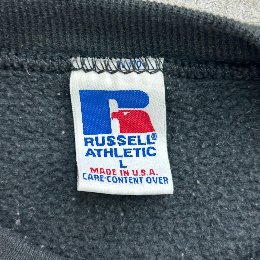 M*P様 90s USA製　ラッセルアスレチック　無地　スウェット　Vガゼット