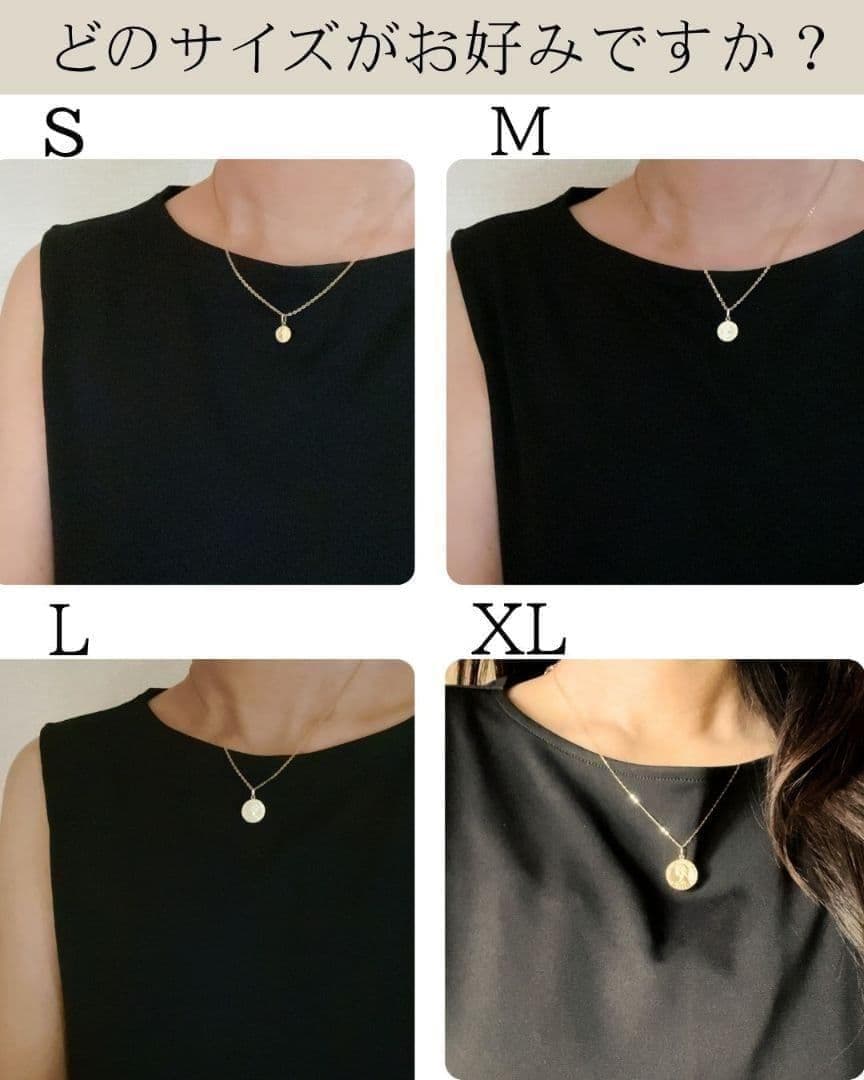 トップ S K18 8mm 18K ネックレストップ エリザベス　18金