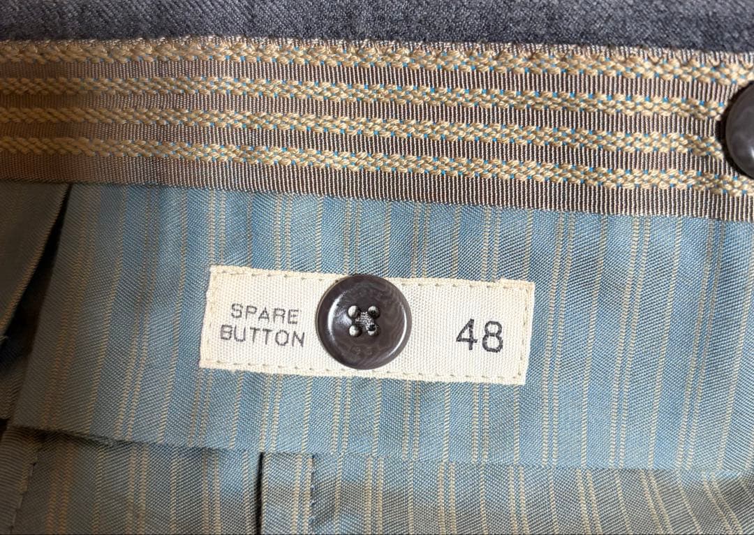 INCOTEX 1NT035 48インチ グレー beams slowear