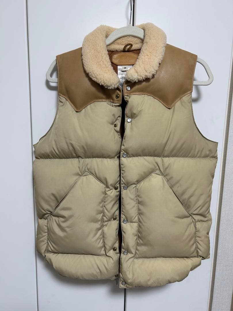 ロッキーマウンテンフェザー　クリスティーベスト　38 ベージュ　キムタク　GDC