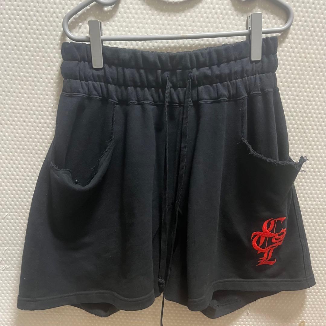 CVTVLISTカタリスト ロゴ刺繍　ハーフパンツ