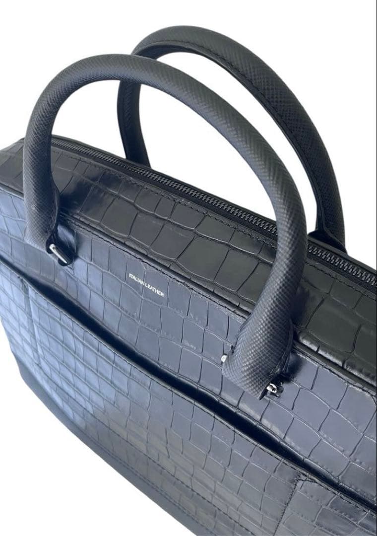 は*む様 MICHAEL KORS（マイケルコース） クロコ型押し ビジネスバッ