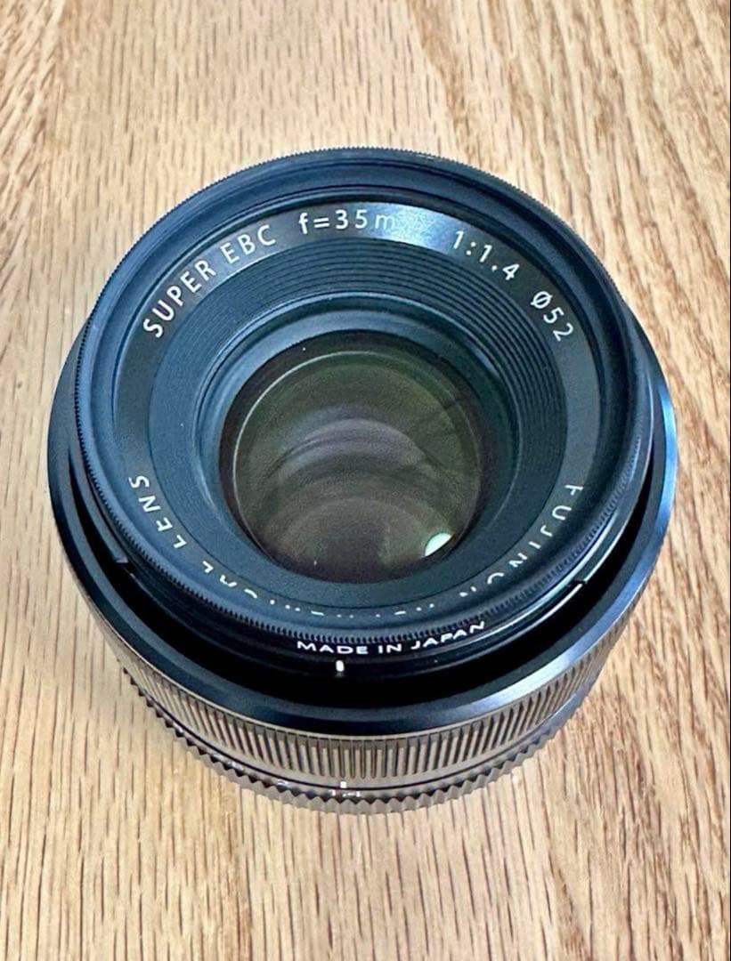 新品同様！ FUJIFILM フジノン XF35mmF1.4 R おまけ付き