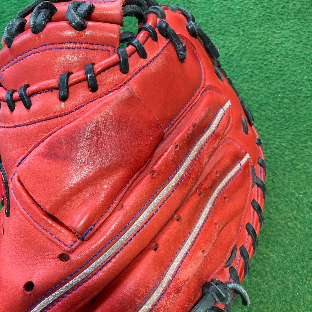TH-JC8RB プロフェッショナルモデル キャッチャーミット レッド　左利き