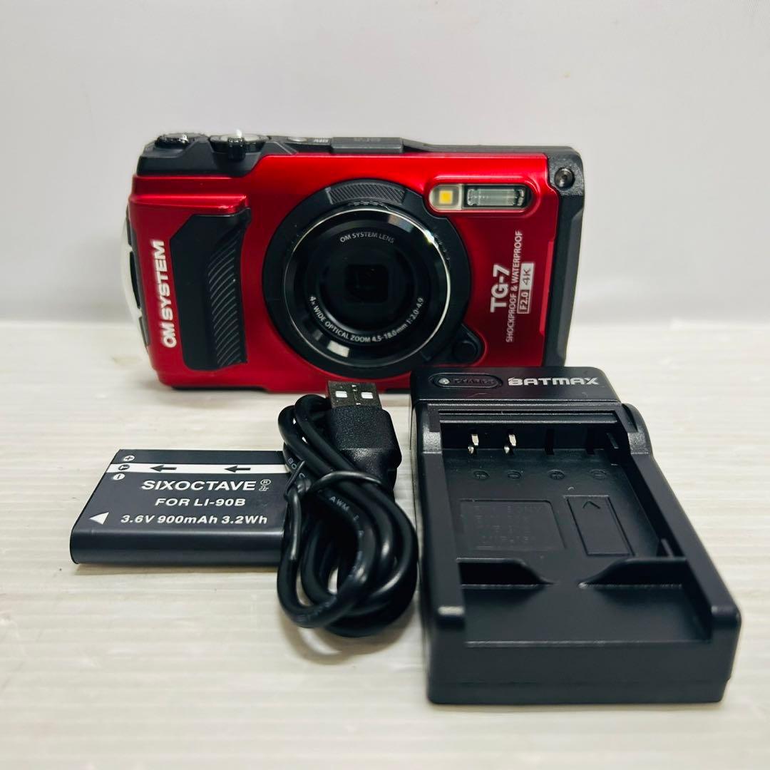 ★ジャンク★OM SYSTM TG-7 レッド 送料無料 72