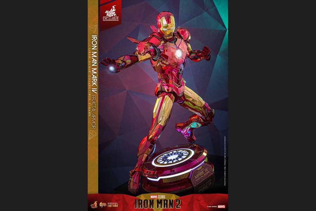 ホットトイズ アイアンマン・マーク4 フラクタルアーマー (プリズム・アーマー)