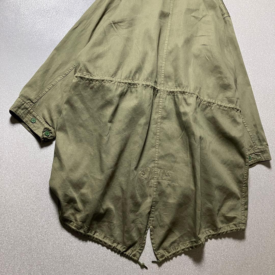 【23年モデル】ヴェリテクール フィッシュテールパーカー モッズコート フード