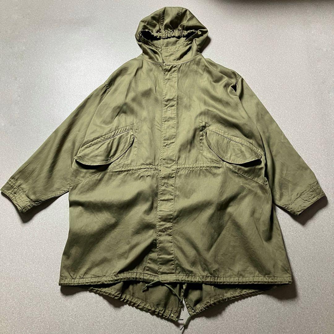 【23年モデル】ヴェリテクール フィッシュテールパーカー モッズコート フード