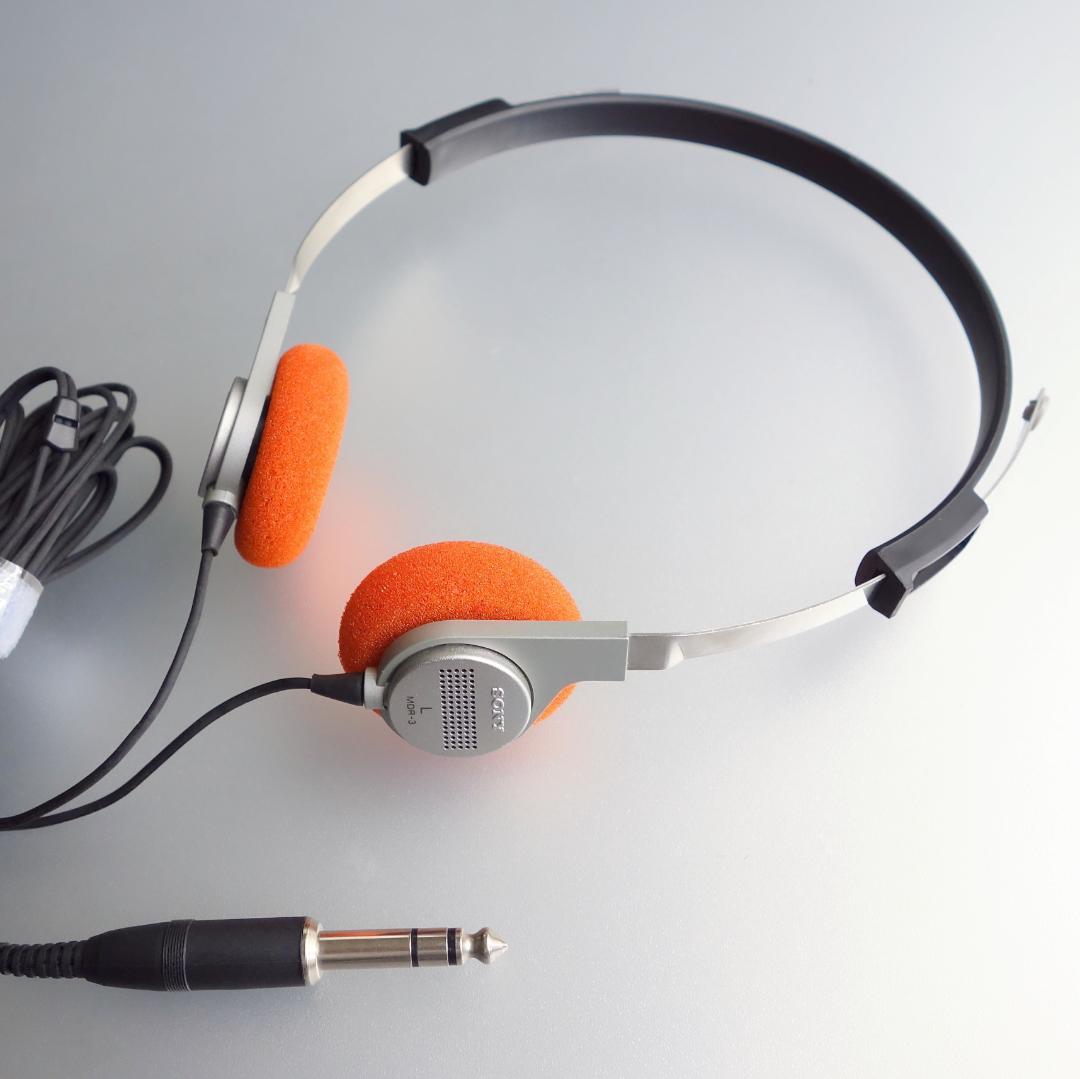 【音出し確認済】MDR-3 高音質 ソニー ヘッドホン レトロヴィンテージ