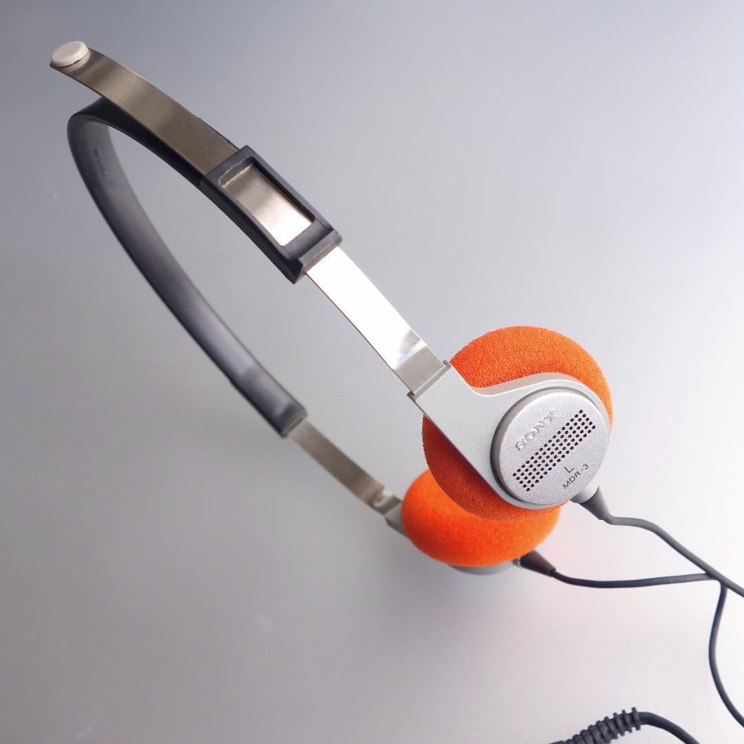 【音出し確認済】MDR-3 高音質 ソニー ヘッドホン レトロヴィンテージ