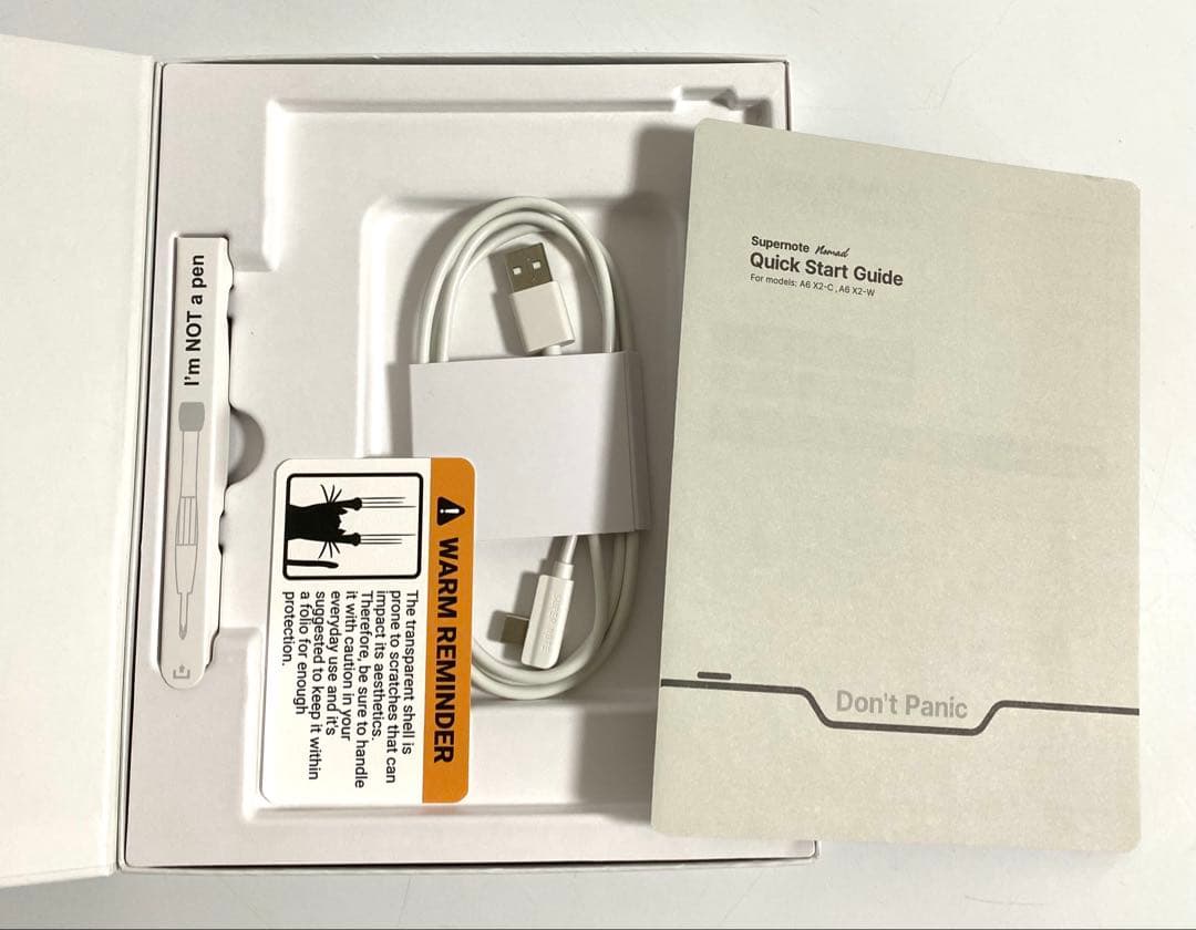 Supernote nomad A6 X2 デジタル電子ノート 電子ペーパー