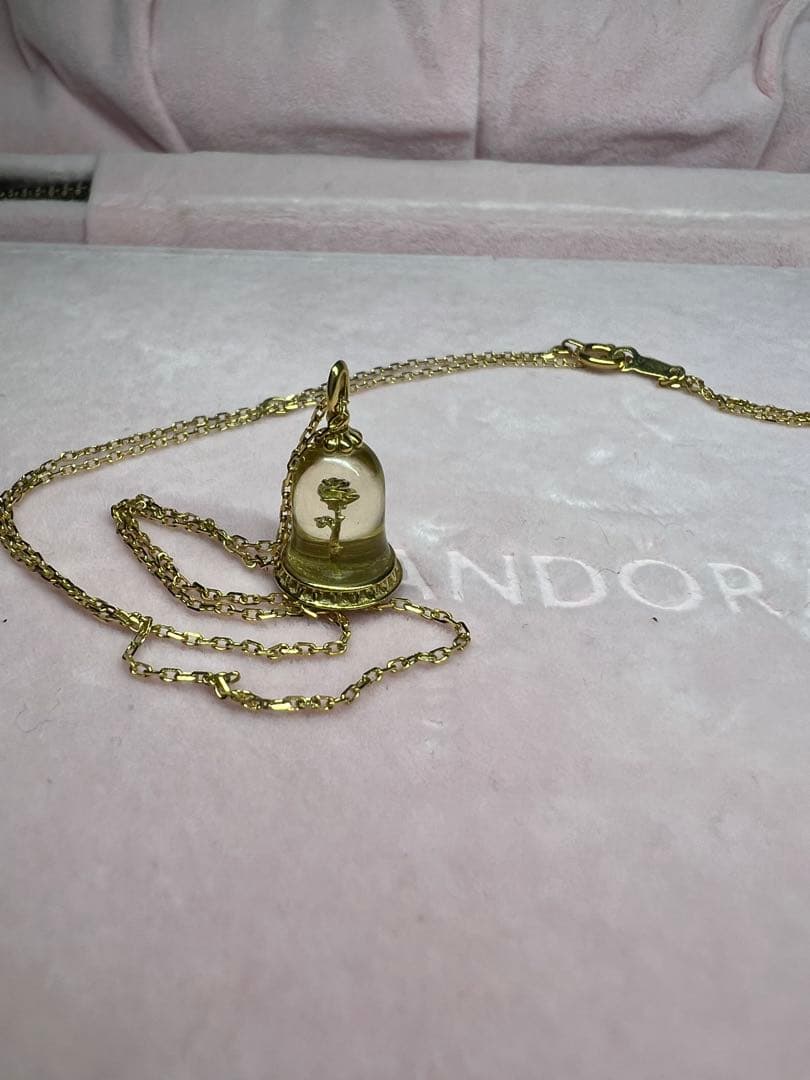 k.uno 美女と野獣 k18ネックレス