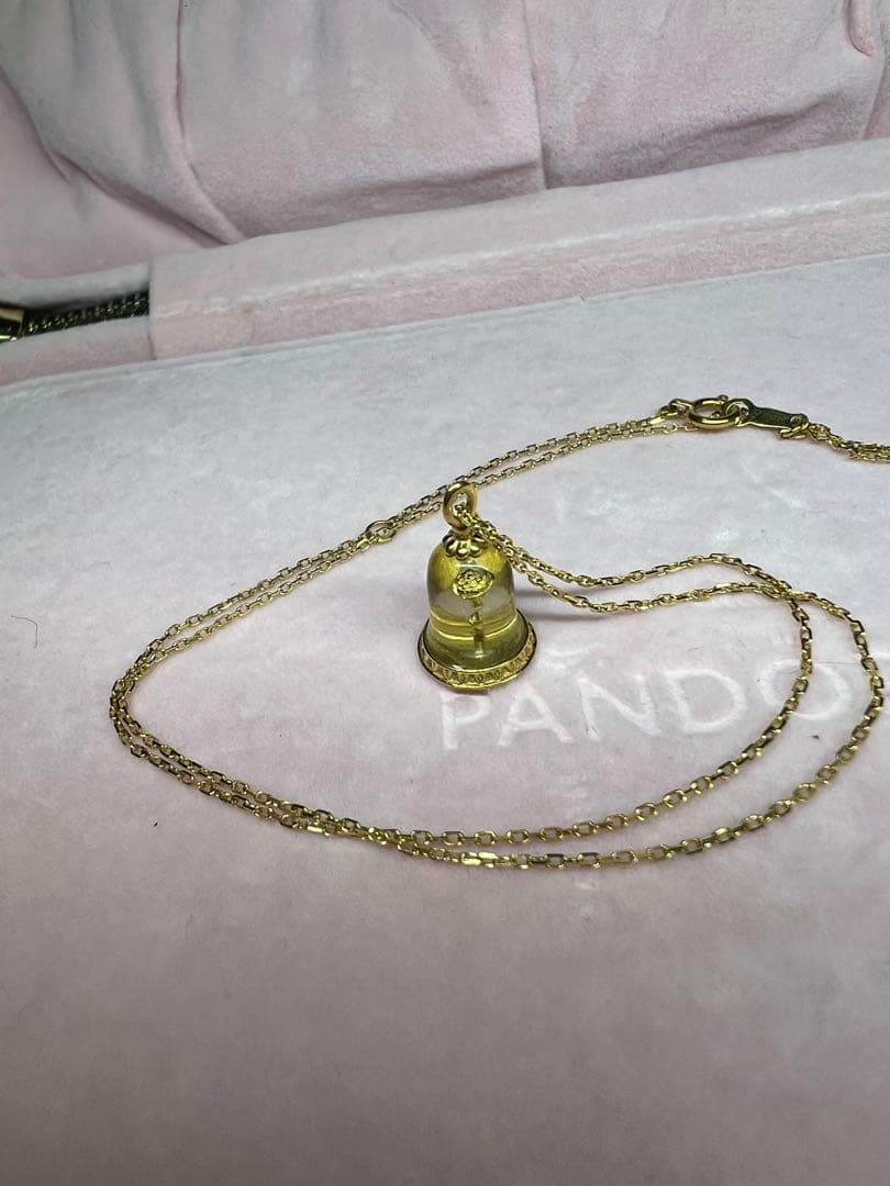 k.uno 美女と野獣 k18ネックレス