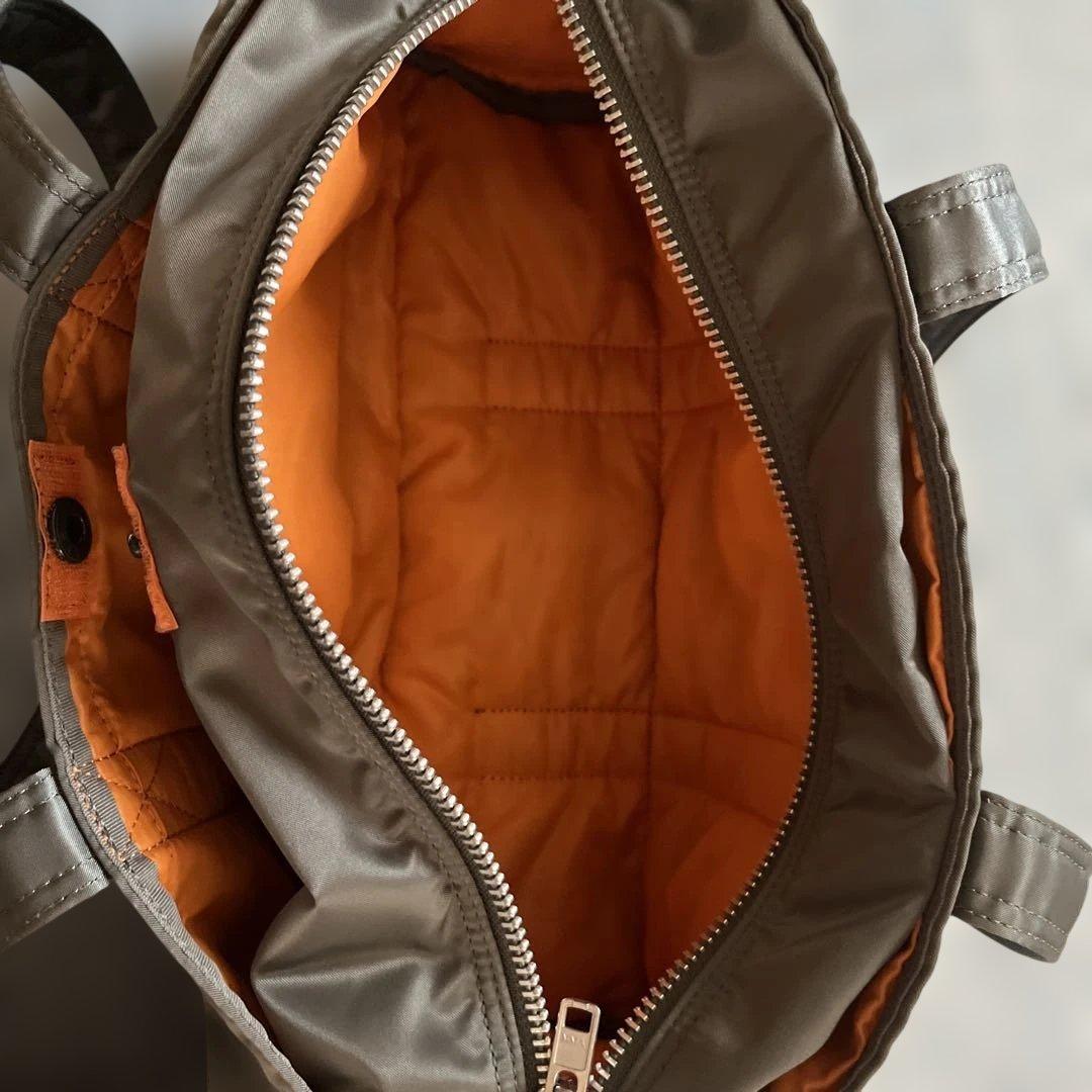 PORTER タンカーグレー　ドラムバッグ