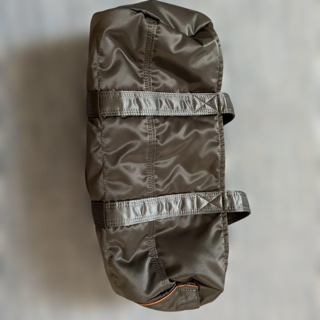 PORTER タンカーグレー　ドラムバッグ